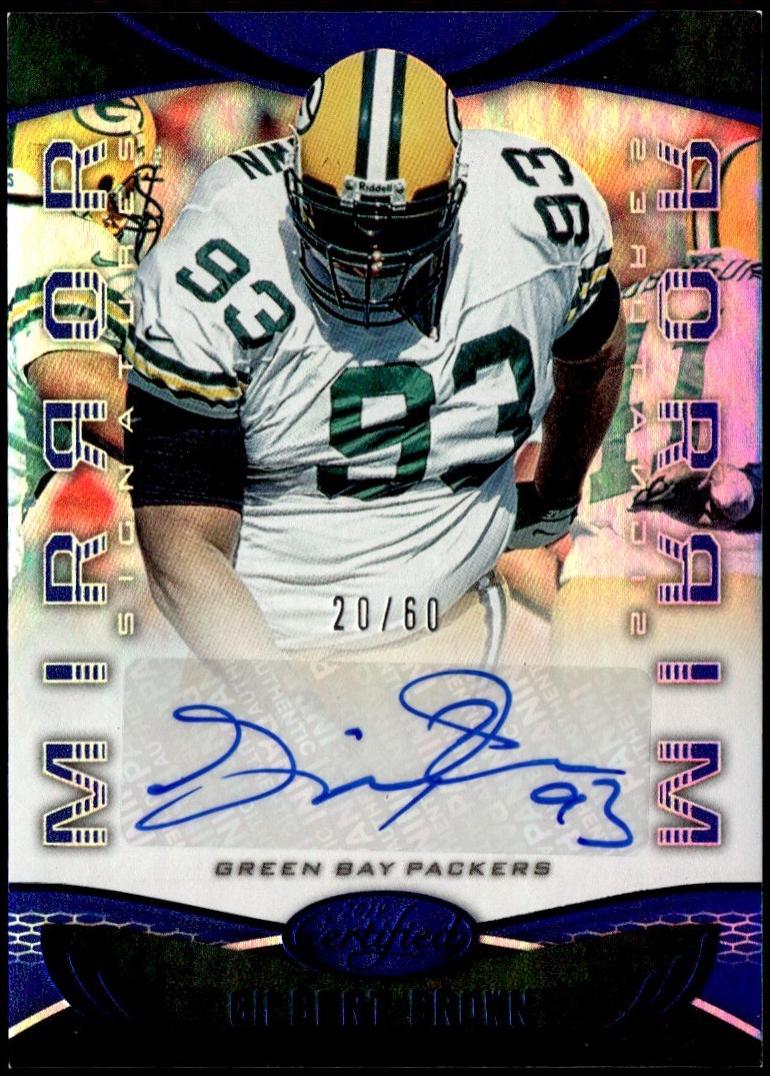 Gilbert Brown #MI-GB 2019 Panini Certified Football Mirror Signatures