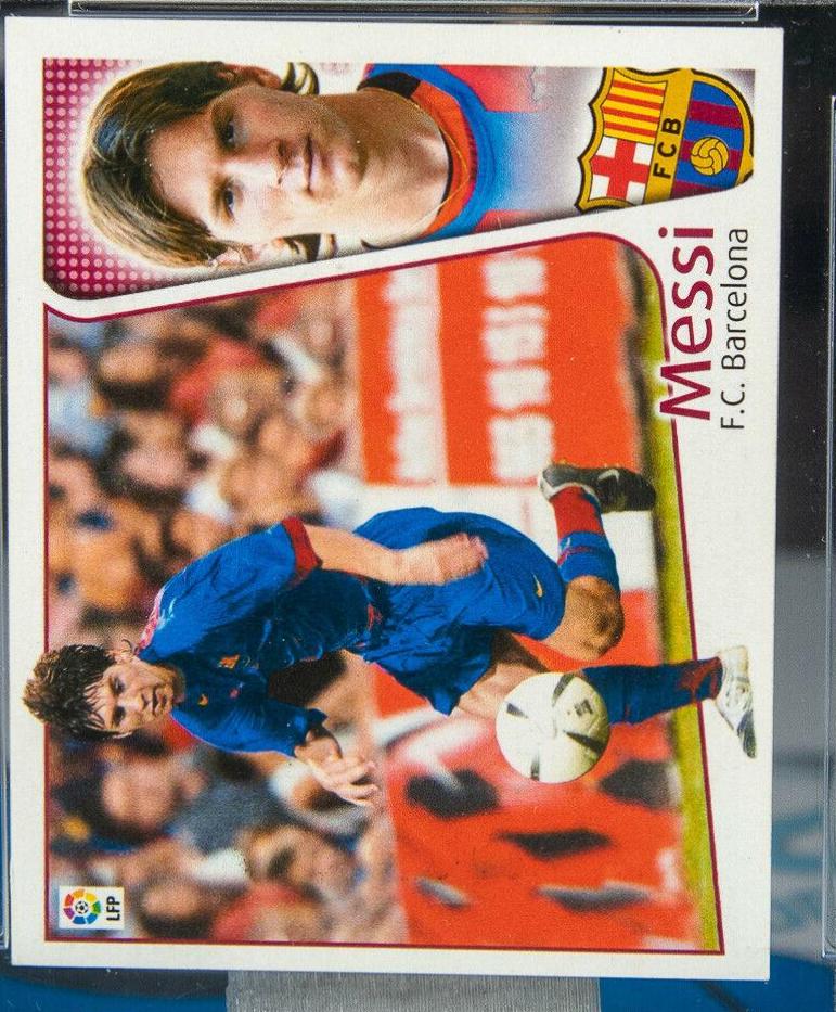 Lionel Messi Soccer Cards 2004 Panini Stickers Colecciones Este