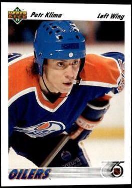 Petr Klima #111 Hockey Cards 1991 Upper Deck