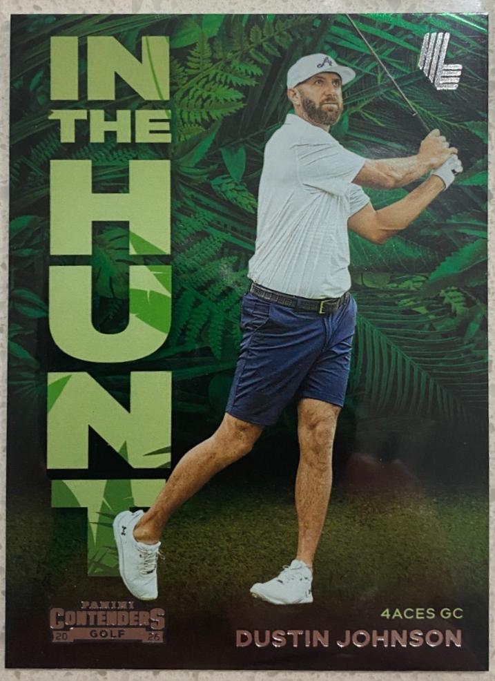 Dustin Johnson #10 2026 Panini Contenders LIV In The Hunt Golf