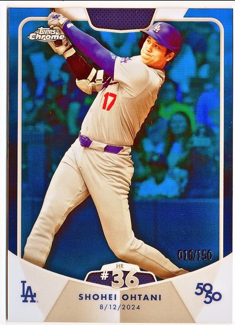 Shohei Ohtani [Blue Refractor] #HR36