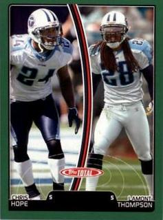 Lamont Thompson, Chris Hope