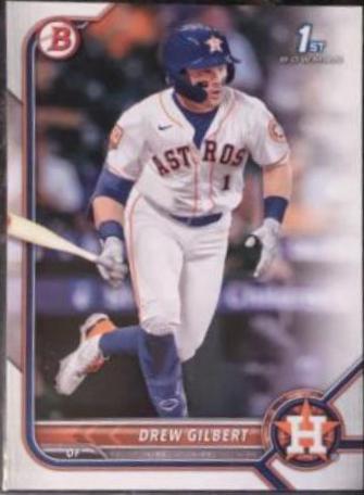Drew Gilbert #BD-152 2022 Bowman Draft Baseball