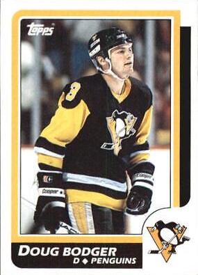 Doug Bodger #24 Hockey Cards 1986 Topps