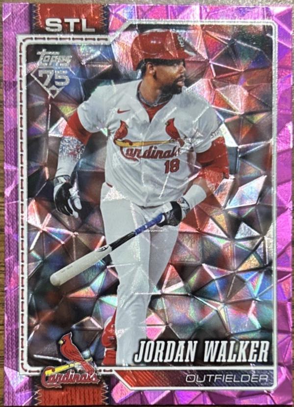 Jordan Walker [Holo Foil Pink] #565 Prices | 2026 Topps Series 2