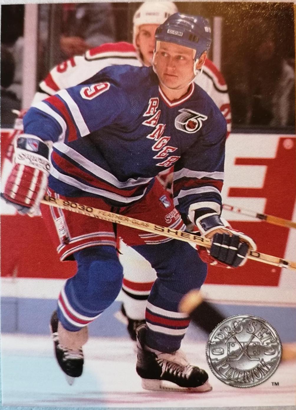 Adam Graves #207 Hockey Cards 1991 Pro Set Platinum