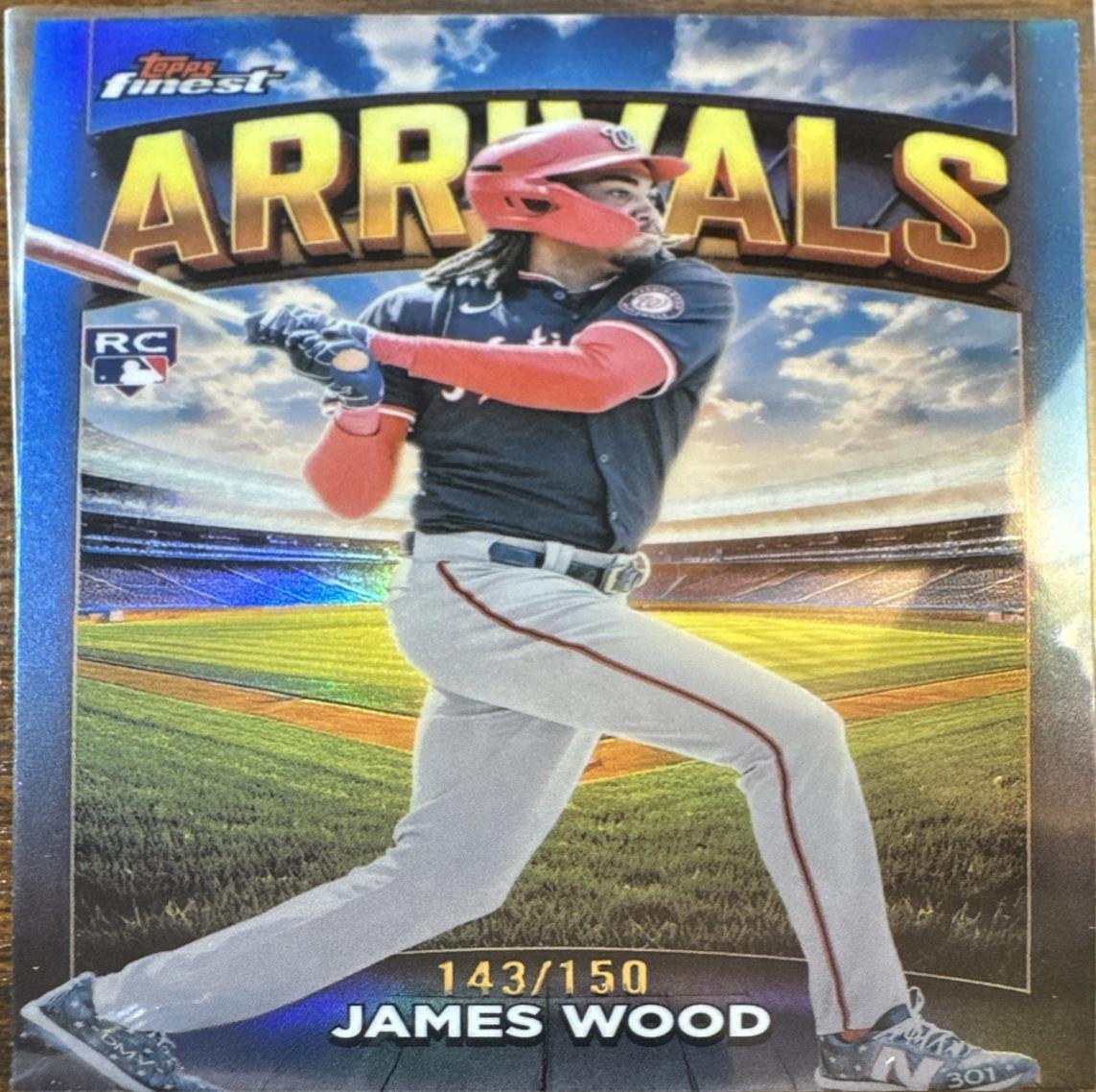 James Wood [Sky Blue Refractor] #A-6