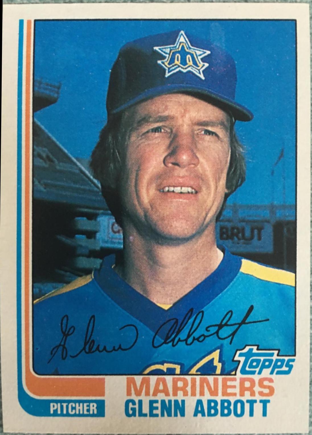 Glenn Abbott (1982 Topps)