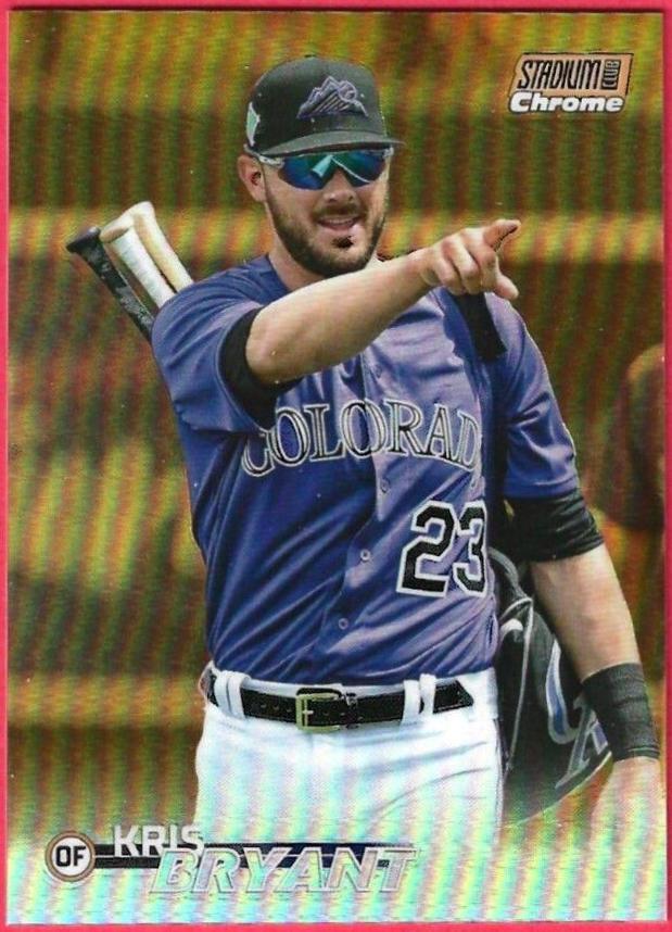 Kris Bryant [Chrome Gold Minted] #256