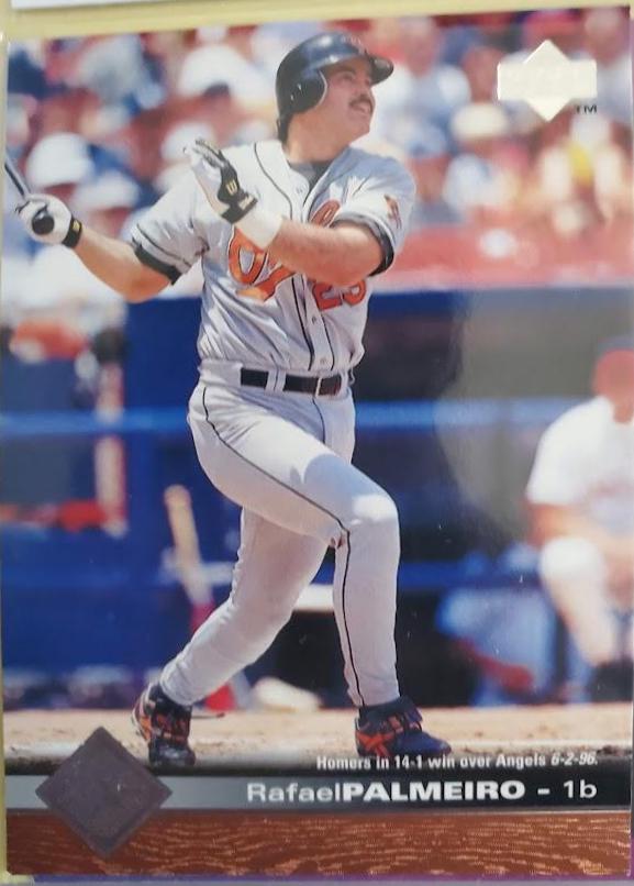 Rafael Palmeiro #21 Baseball Cards 1997 Upper Deck