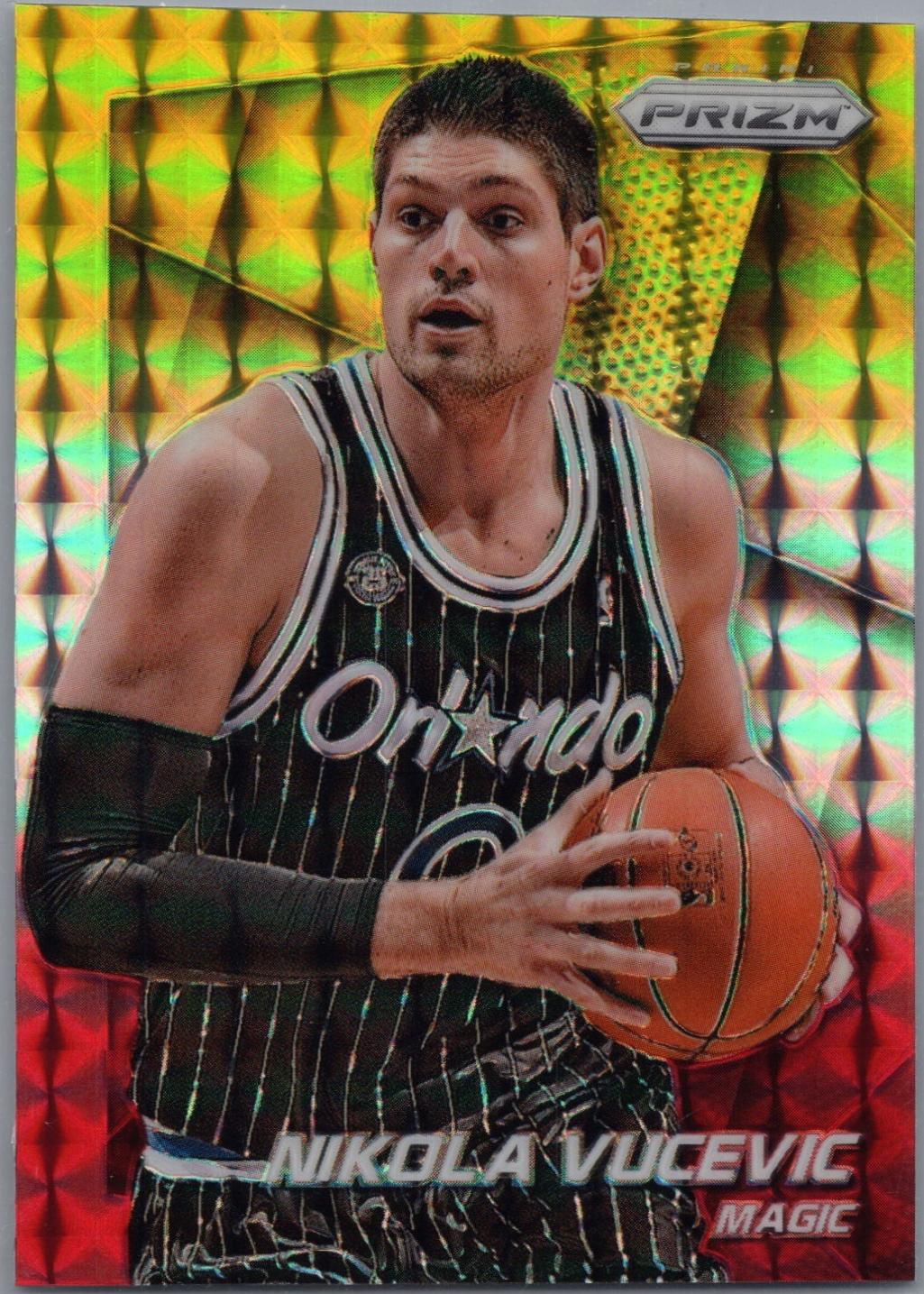 Nikola Vucevic [Yellow and Red Mosaic Prizm] #60