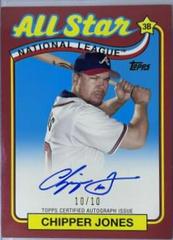 Casquette Fanatics Fest 2024 Lids X Topps - Braves Chipper Jones - Série 1 Chase