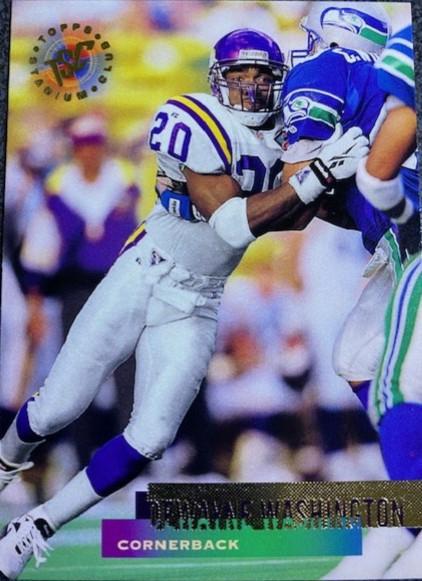 Dewayne Washington #7 Football Cards 1995 Stadium Club