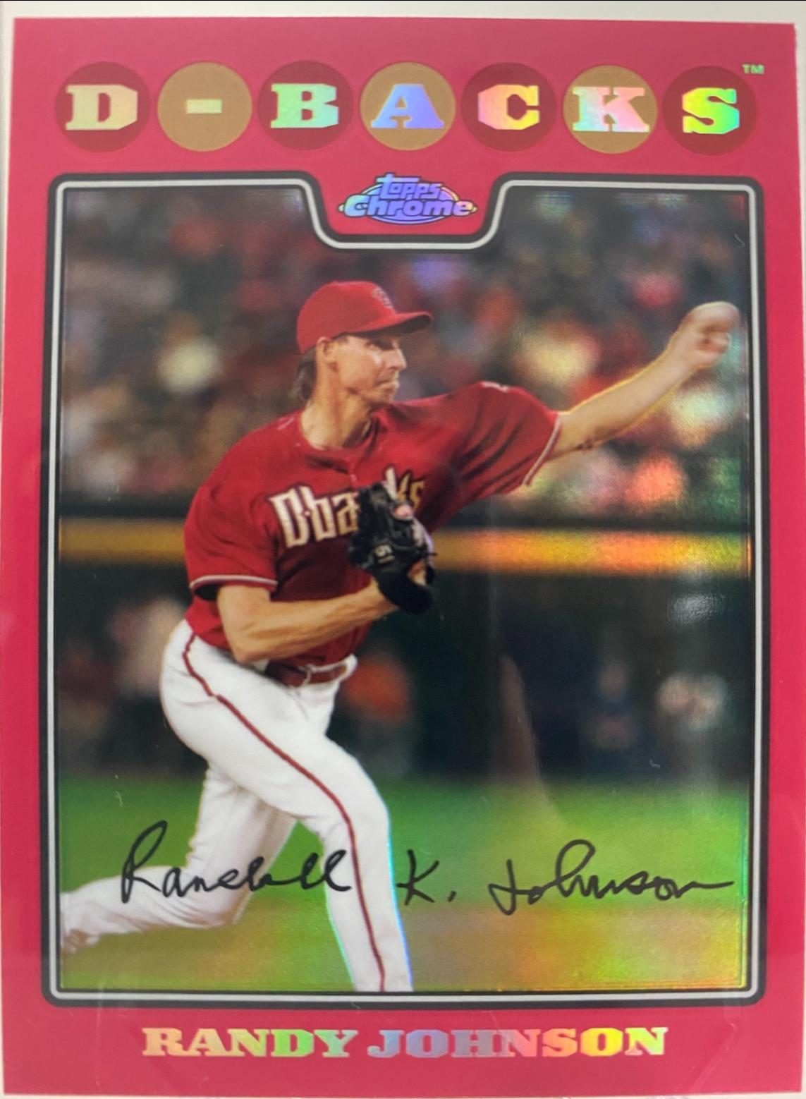 Randy Johnson [Red Refractor] #101