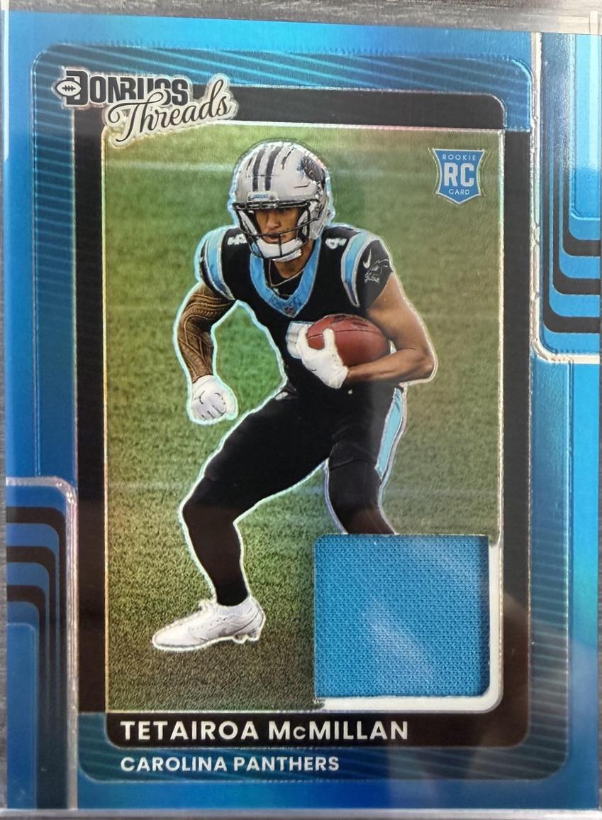 Tetairoa McMillan [Neon Blue] #4