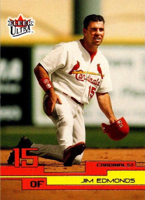 Jim Edmonds #22 Baseball Cards 2003 Ultra