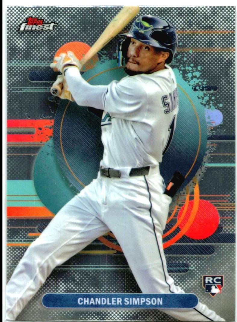 Chandler Simpson #177 2025 Topps Finest Baseball