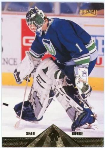Sean Burke #37 Hockey Cards 1996 Pinnacle