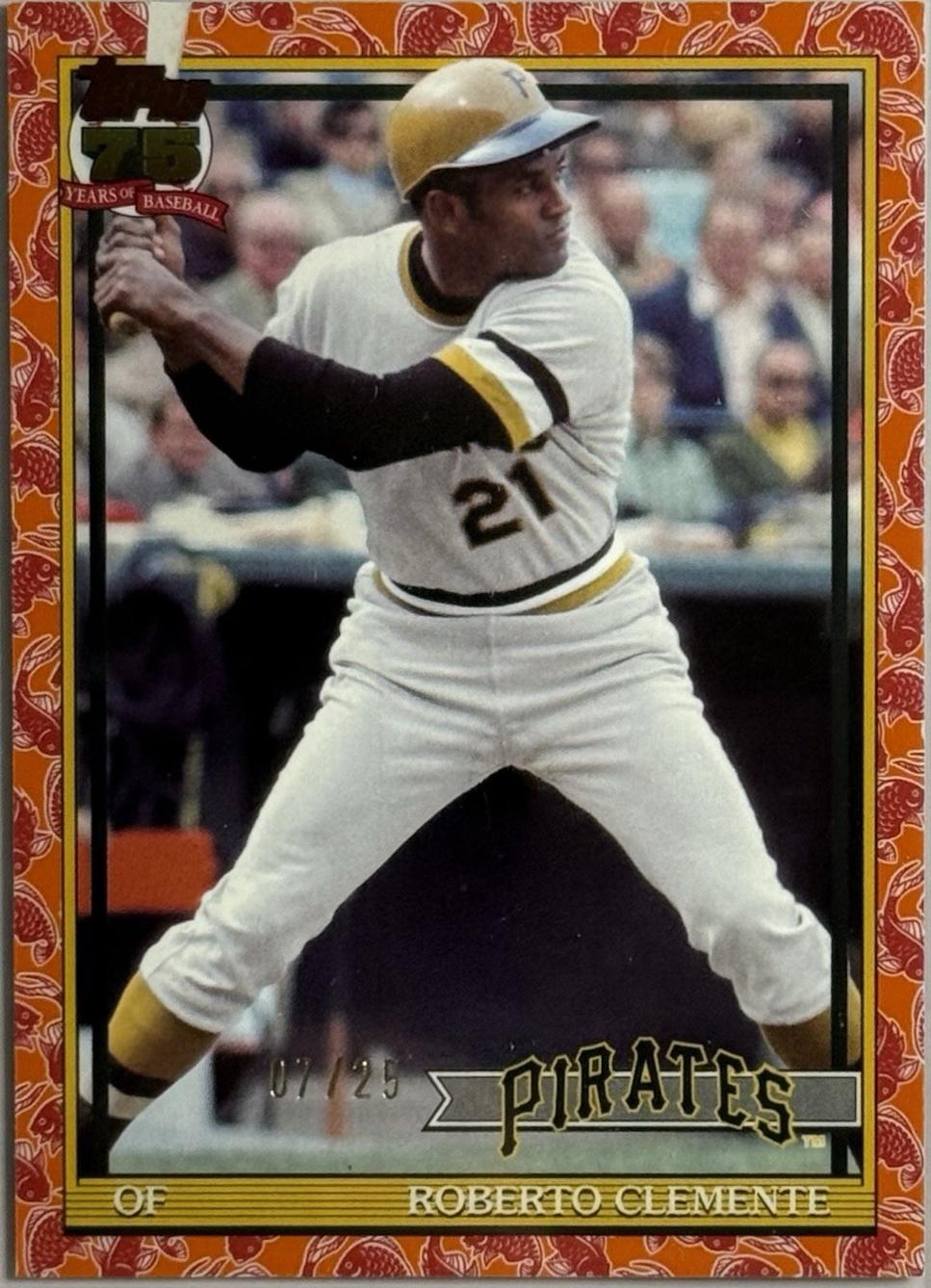 Roberto Clemente [Koi Fish Orange] #T91-99