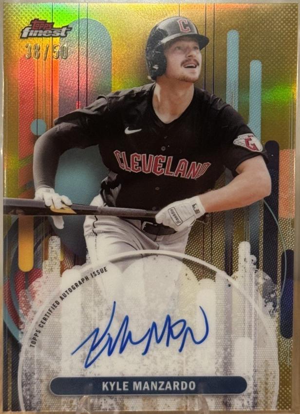 Kyle Manzardo [Gold Refractor] #FA-KM