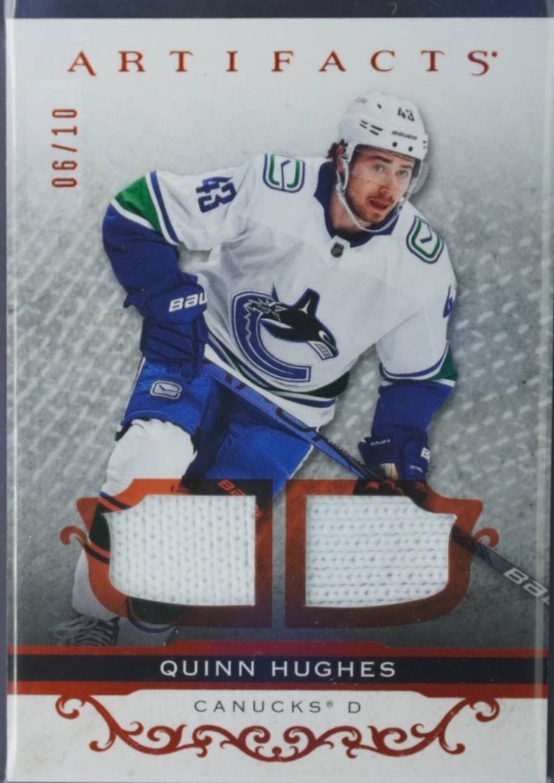 Quinn Hughes [Material Orange] #119