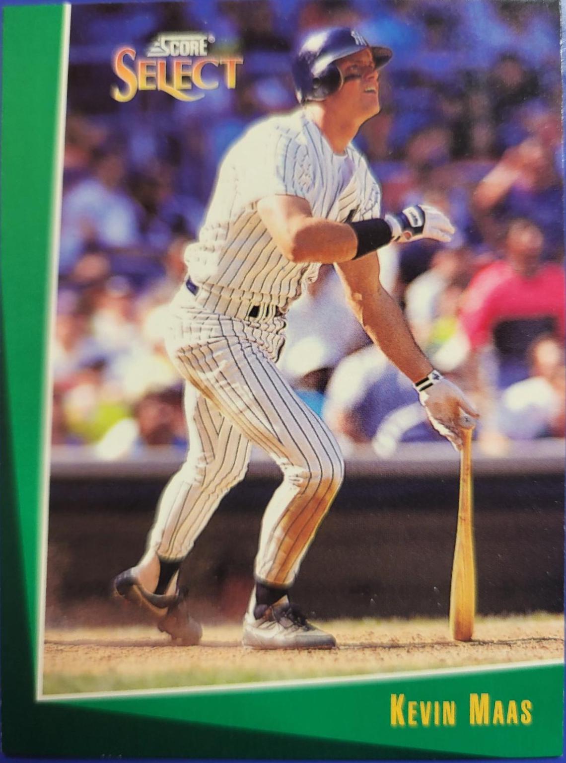 Kevin Maas #142 Baseball Cards 1993 Score Select