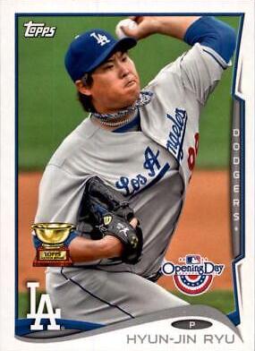 Hyun-Jin Ryu #213 2014 Topps Opening Day Baseball