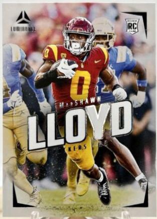MarShawn Lloyd #168 Football Cards 2024 Panini Luminance