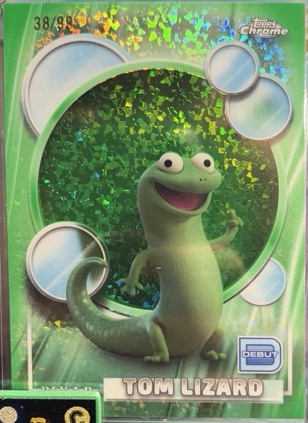 Tom Lizard [Green Mini Diamond] #114 Prices | 2026 Topps Chrome Disney