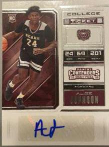 Alize Johnson Autograph