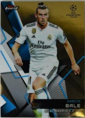 Gareth Bale #3 Soccer Cards 2018 Finest UEFA Champions League