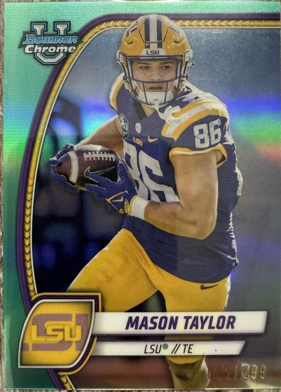 Mason Taylor [Aqua Refractor] #128
