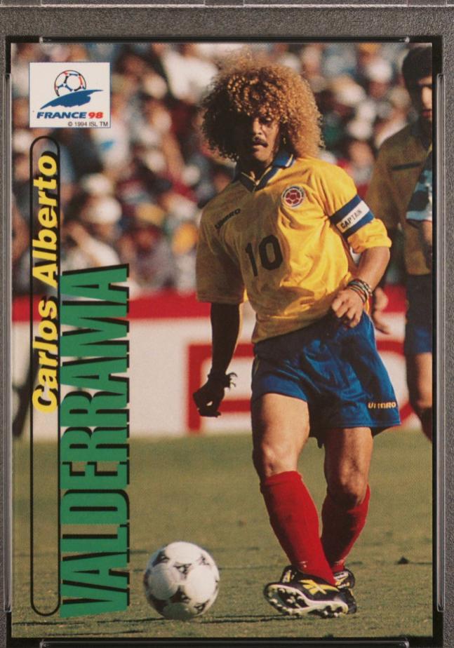 Carlos Valderrama #69 Prices | 1998 Panini FIFA World Cup | Soccer