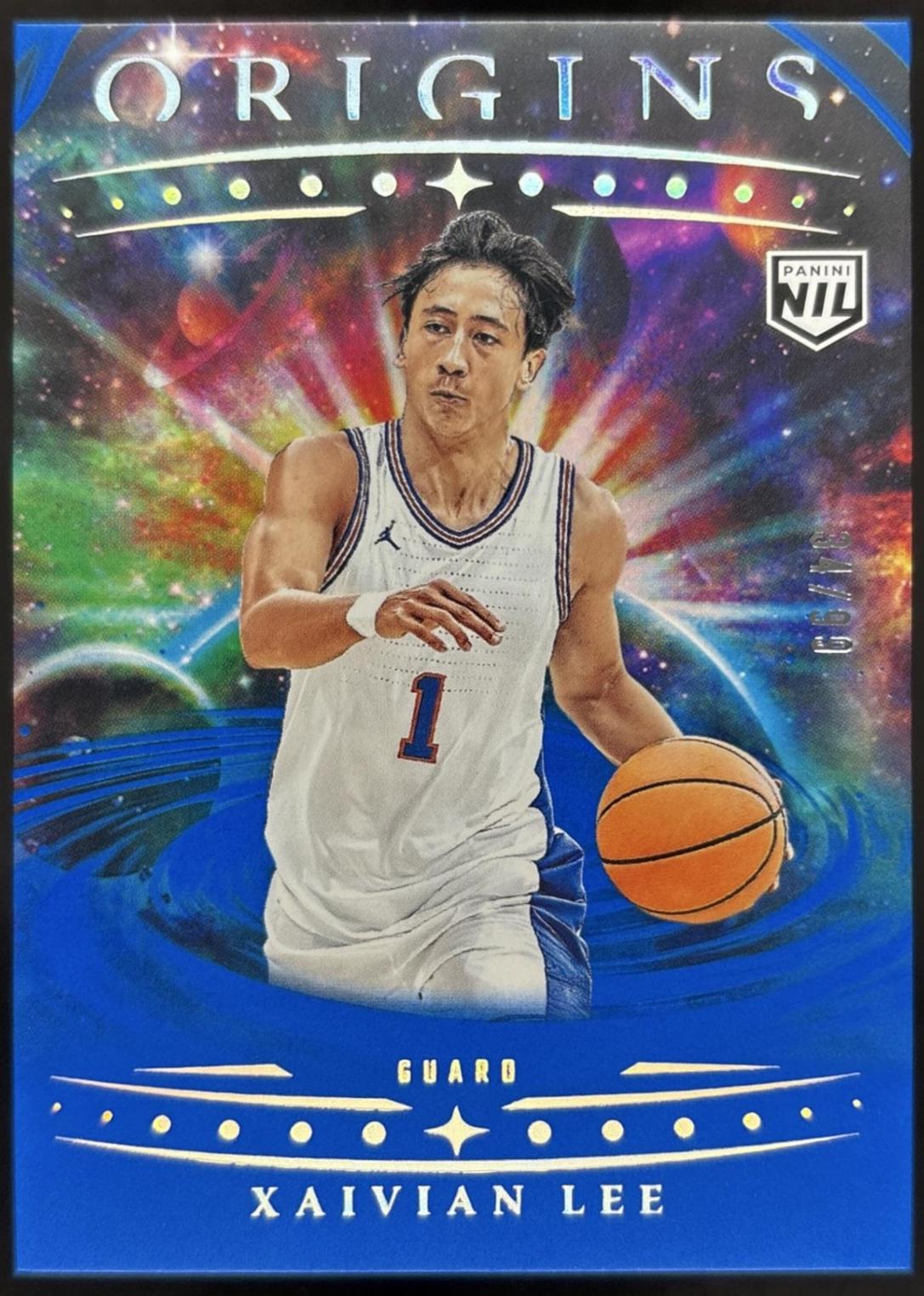 Xaivian Lee #67 2025 Panini Origins Basketball