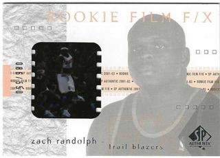 Zach Randolph Rookie Film