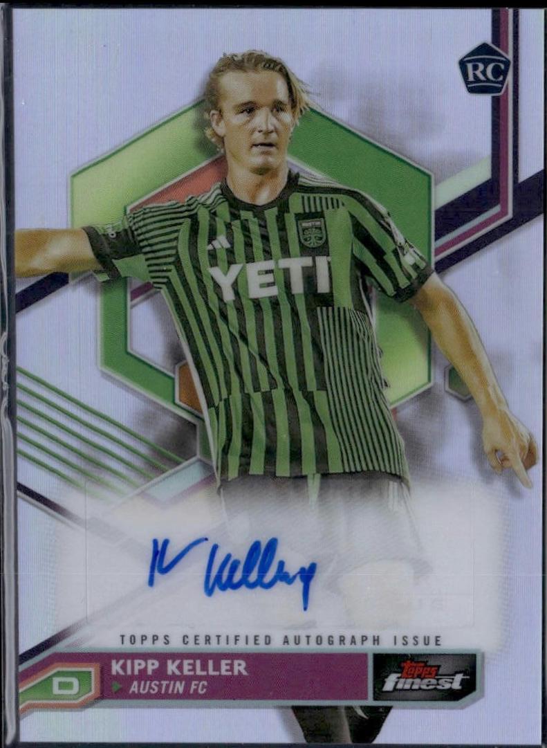 Kipp Keller #A-KK 2023 Finest MLS Autograph