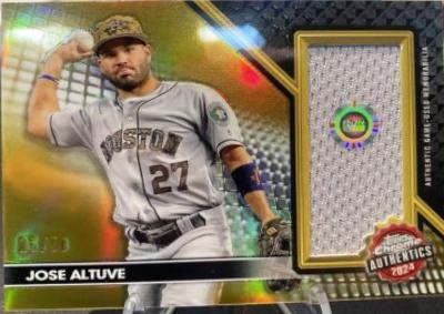 Jose Altuve [Gold Refractor] #TCA-JA