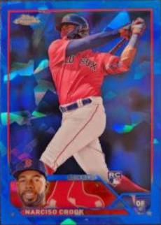 Narciso Crook #USCS186 Baseball Cards 2023 Topps Chrome Update Sapphire