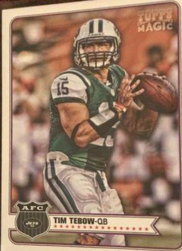 Tim Tebow #59 2012 Topps Magic Football