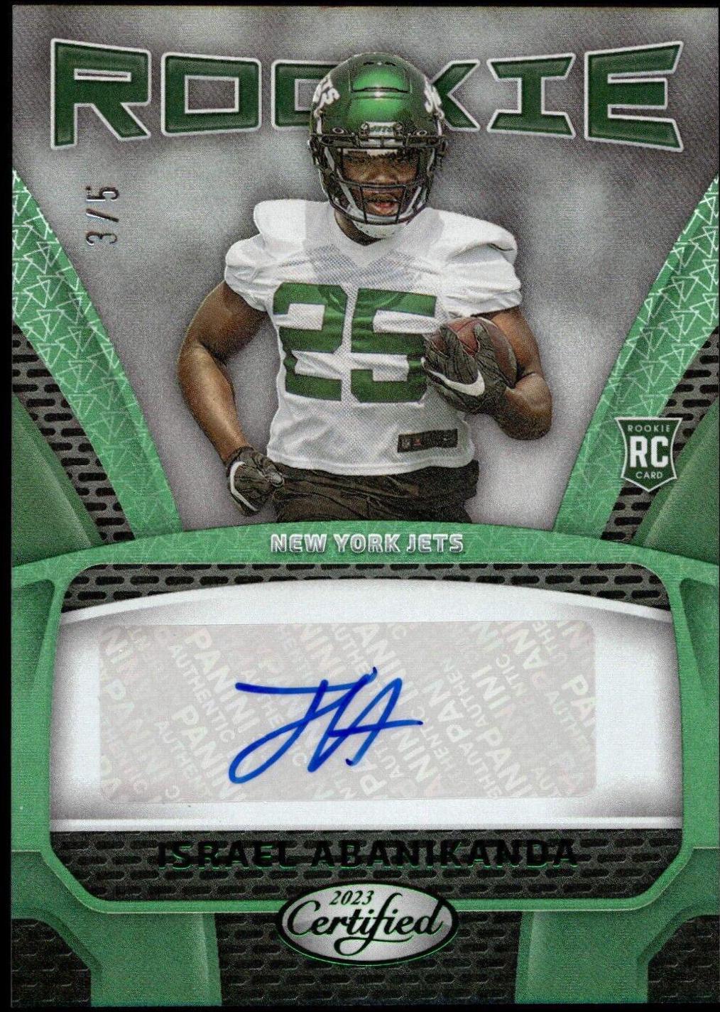 Israel Abanikanda [Green] #RS-28