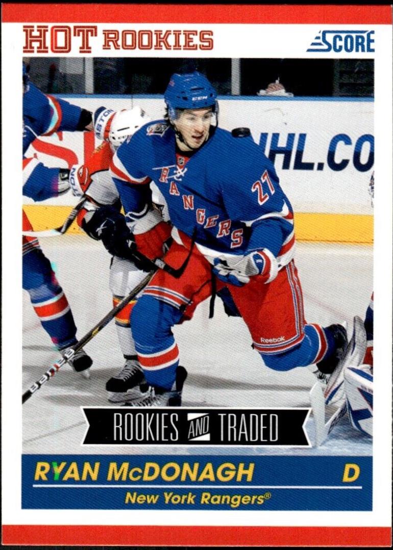 Ryan McDonagh #632 Hockey Cards 2010 Panini Score