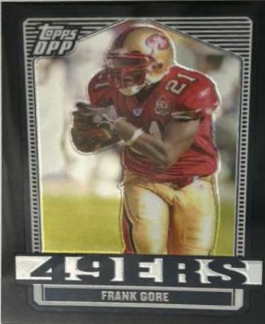 Frank Gore [Chrome Black] #89
