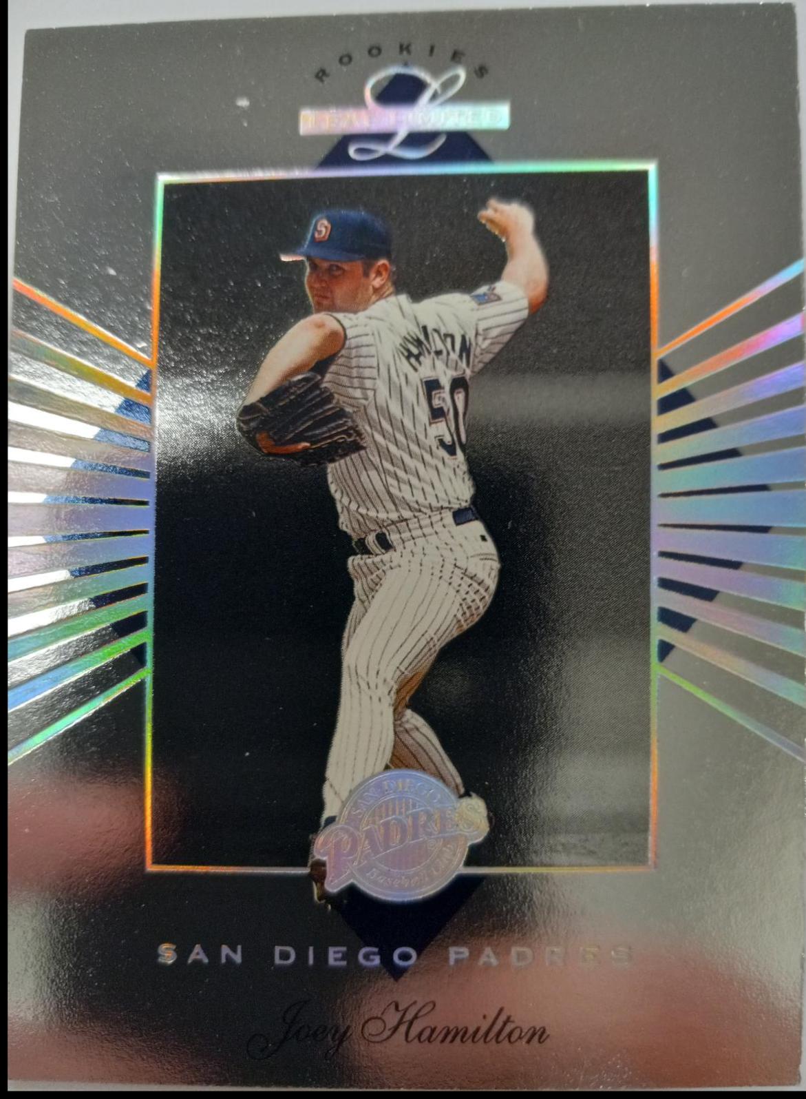 Joey Hamilton #42 Baseball Cards 1994 Leaf Limited Rookie