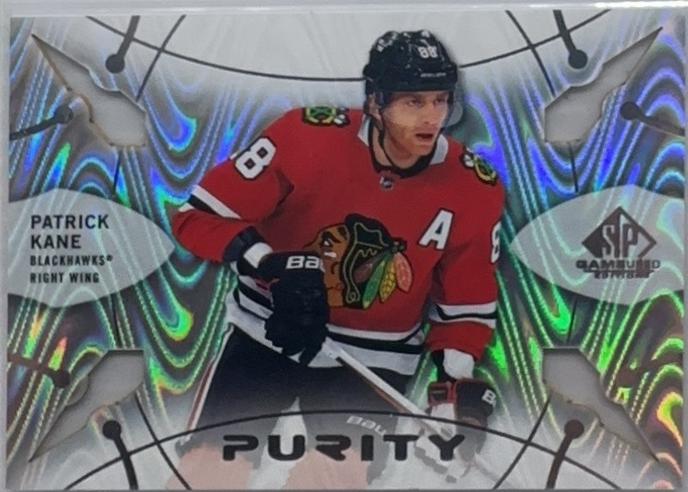Patrick Kane #P-43 Hockey Cards 2022 SP Game Used Purity