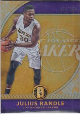 Julius Randle #8 Basketball Cards 2016 Panini Gold Standard