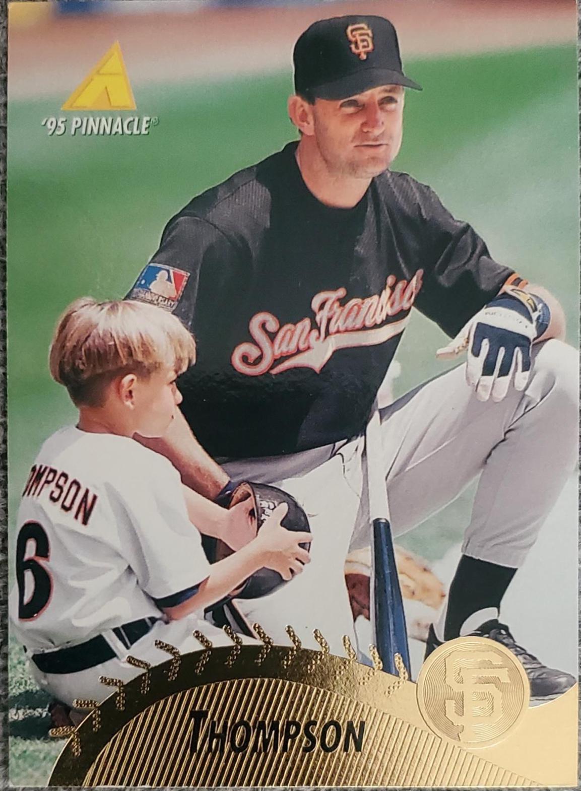 Robby Thompson #385 Baseball Cards 1995 Pinnacle