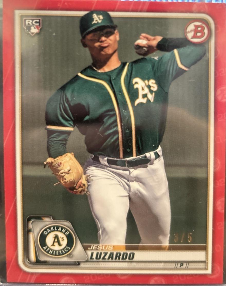 Jesus Luzardo [Red Refractor] #BSR-59