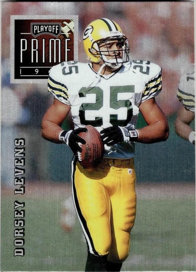 Dorsey Levens #119 1996 Playoff Prime Football