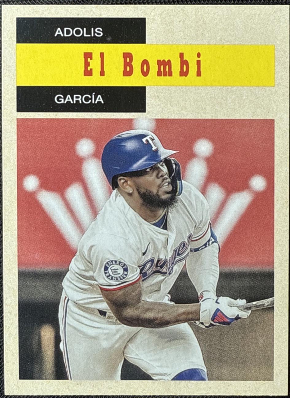 Adolis Garcia #58W-12 Baseball Cards 2024 Topps Archives 1958 TV Westerns