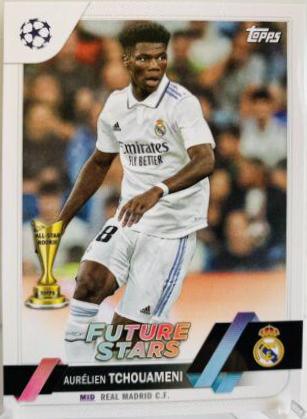 Aurelien Tchouameni #124 2022 Topps UEFA Club Competitions